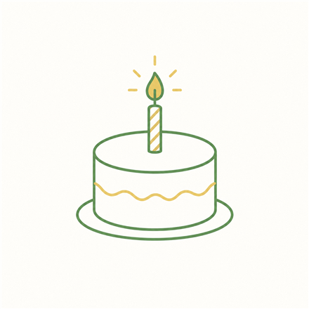 Disegno di una torta